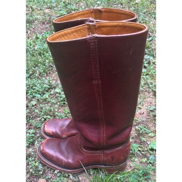FRYE
Campus 14l Boots in Garnet Size 7 / Made In USA - Picture 4 of 16